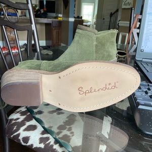 Splendid ankle booties.